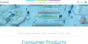 Consumer Packaged Goods Boyden
