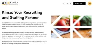 Consumer Packaged Goods Kinsa Group