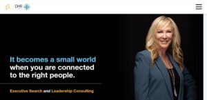 DHR Global logo for agile and responsive COO executive search