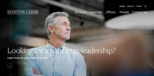 Stanton Chase logo for global reach and local expertise in COO search